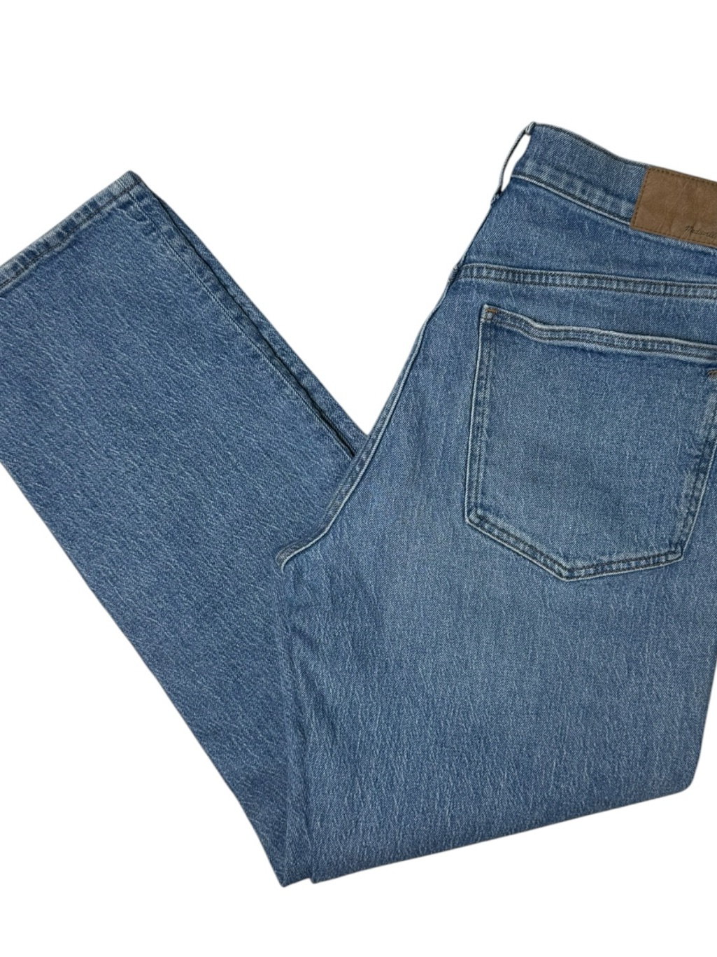 Madewell 90s Straight Jeans Size 30 High Rise Blue Denim — image 4 of 8